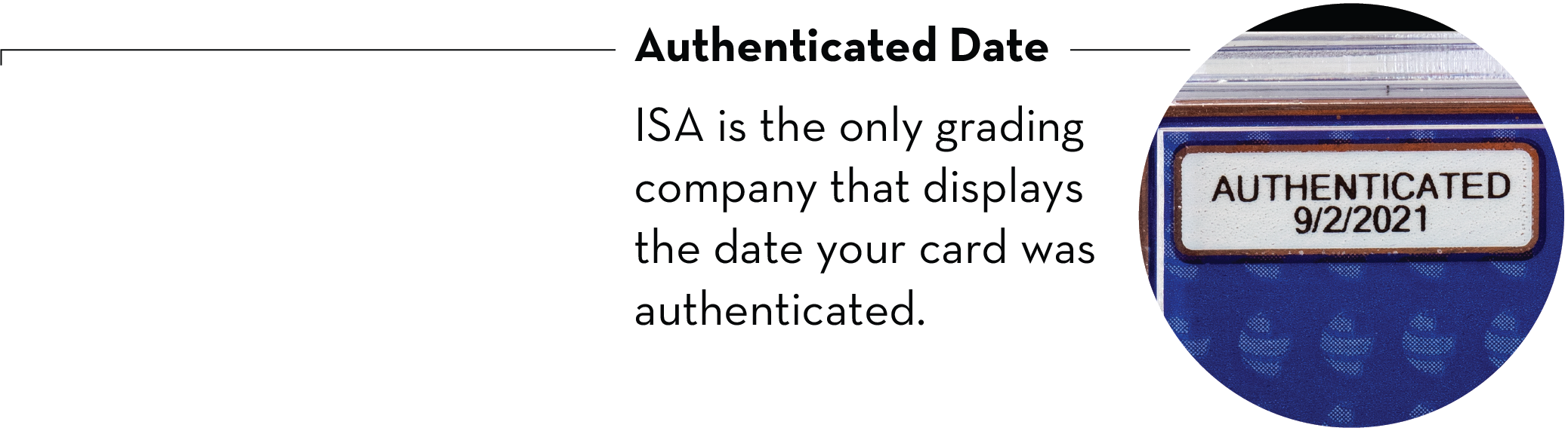 authentication label